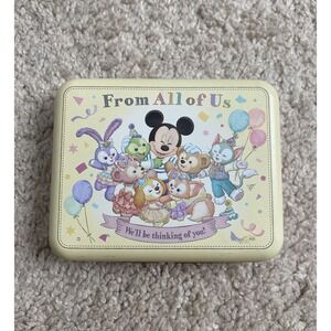 Tokyo Disney‎ Metal Tin Box - Duffy and Friends